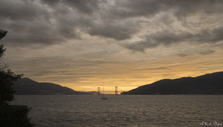 Isla de San Simón en barco